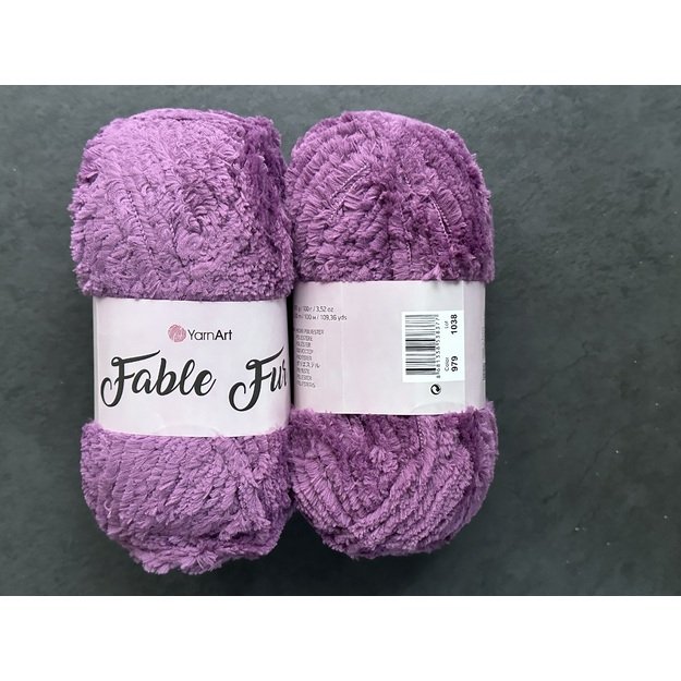 FABLE FUR Yarn Art - 100% micro polyester, 100 gr/ 100 m, Nr 979 1