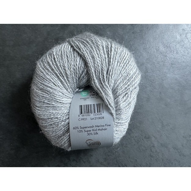 EXCLUSIVE Gazzal- 60% superwash merino fine, 10% super kid mohair, 30% mulberry silk, 25gr/ 200m, Nr 9921 1