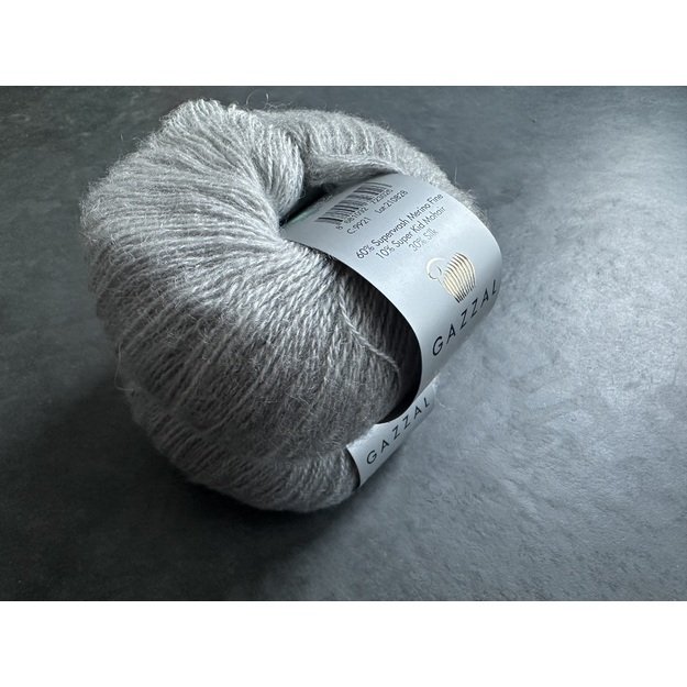 EXCLUSIVE Gazzal- 60% superwash merino fine, 10% super kid mohair, 30% mulberry silk, 25gr/ 200m, Nr 9921 2