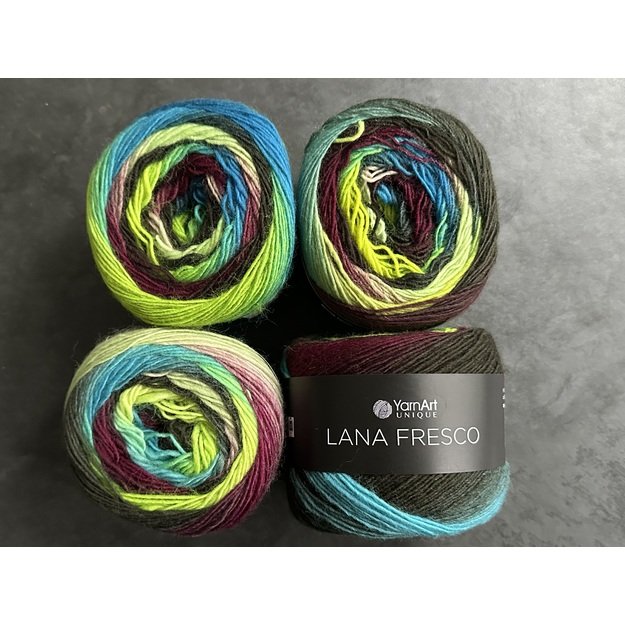 LANA FRESCO- 100% wool, 100gr/ 380m, Nr 8110 3