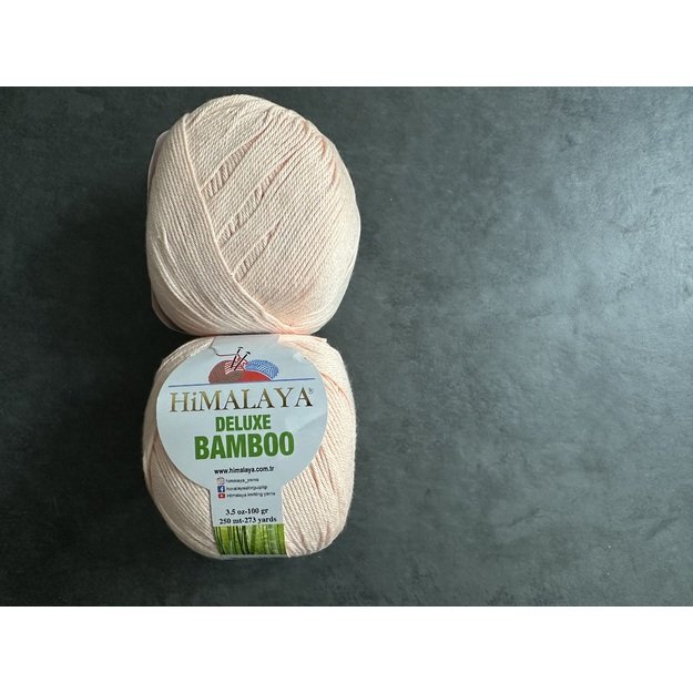 BAMBOO DELUXE Himalaya -60% bamboo, 40% cotton, 100gr/ 250m, Nr 124-04 1
