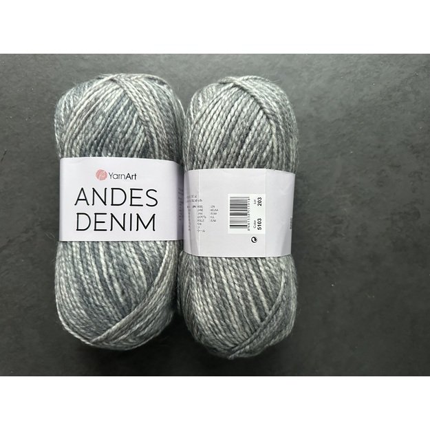 ANDES DENIM - 80% acrylic, 20% wool, 150gr/240m, Nr 5103 1
