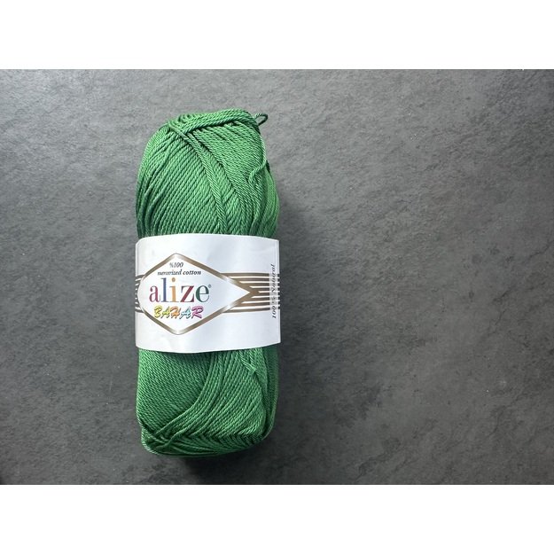 BAHAR Alize- 100% Cotton Mercerized (merserizuota medvilnė), 100gr/ 260m, Nr 118 1