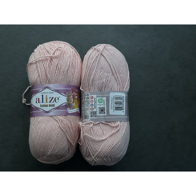 COTTON GOLD Alize- 55% Cotton, 45% Acrylic, 100gr/ 330m, Nr 393 1