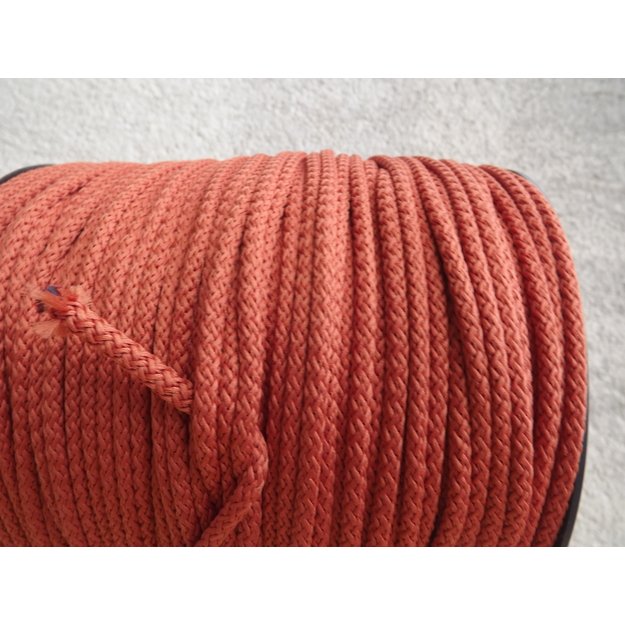 Cord, knitted, polyester, with filling, 5.5-6.0 mm - No. 117 2