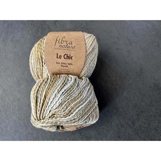 LE CHIC-36% Merino superwash, 28% Cotton, 18% Linen, 18% Bamboo, 50 gr/ 120 m, Nr 15-207 1