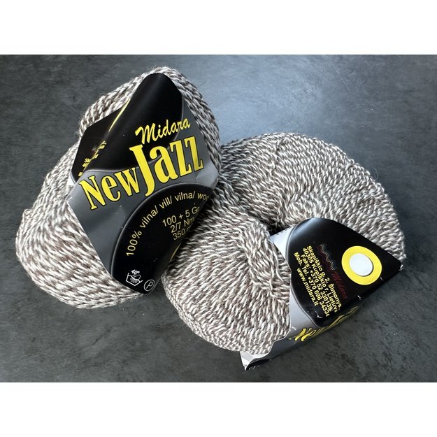 New  JAZZ- 100% vilna (wool), 100 gr/ 350m, Nr 1885