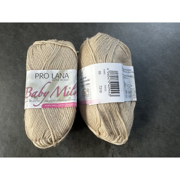 BABY MILK Pro Lana- 70% wolle, 30% polylactid, 25 gr/ 100m, Nr 05