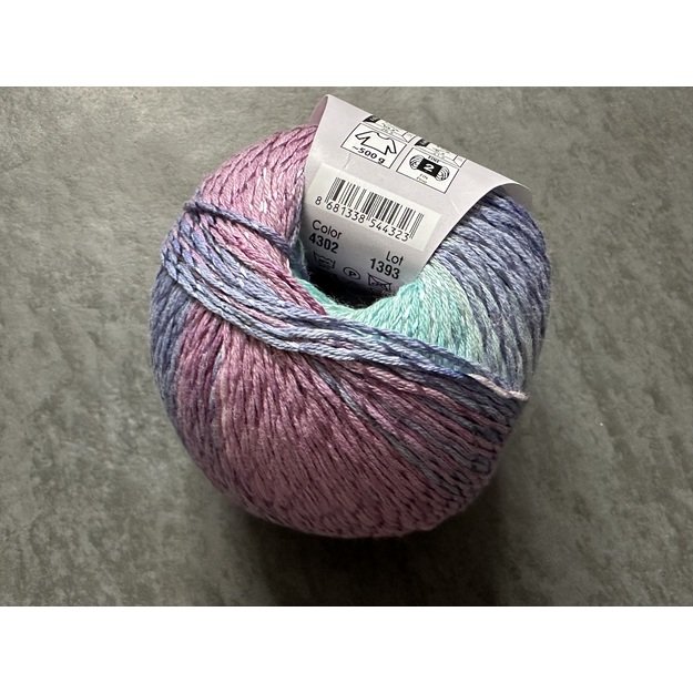 SUMMER DREAM YarnArt, 70%- medvilnė, 30%- viskozė,100 gr/ 350m, Nr 4302