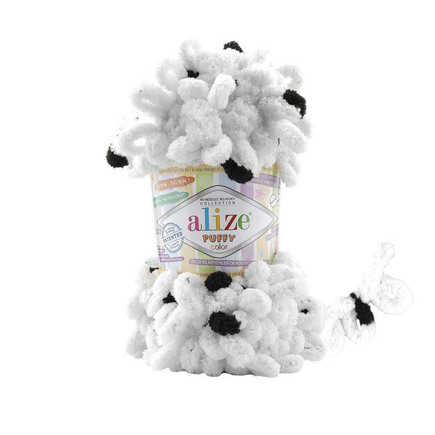 PUFFY COLOR- 100% Micropolyester, 100 gr/ 9m, Nr 6450