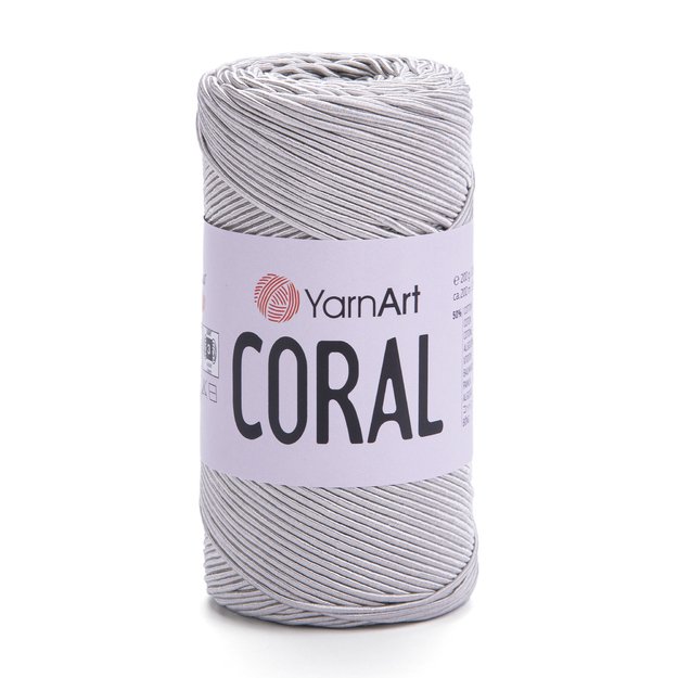 CORAL YarnArt- 50% cotton, 50% polyester, 200gr/ 200m, Nr 1918