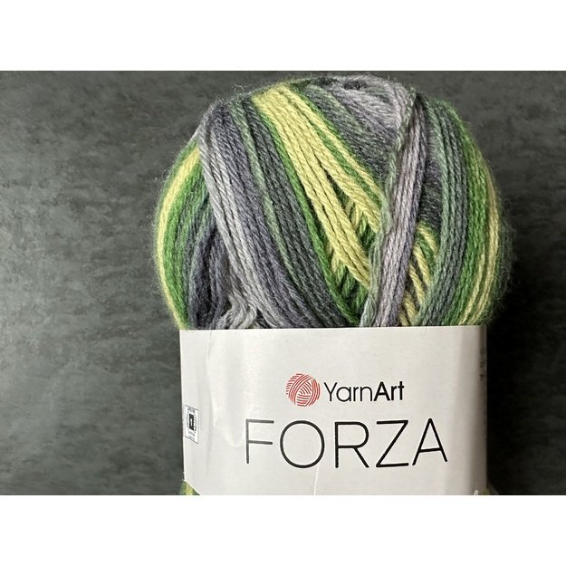 FORZA YarnArt- 75% wool, 25% poliamide, 100gr/ 420m, Nr 2505
