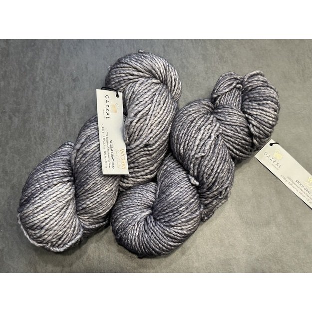 WORM Gazzal- 100% Superwash Merino Fine Wool, 150gr/ 120m, Nr 3845