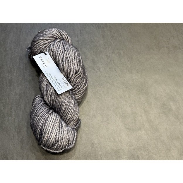 WORM Gazzal- 100% Superwash Merino Fine Wool, 150gr/ 120m, Nr 3845