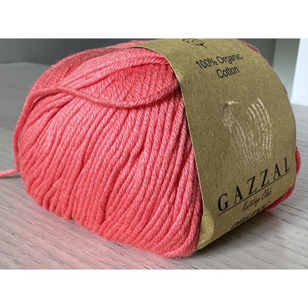 ORGANIC BABY COTTON Gazzal- 100% organic cotton, 50gr/ 115m, Nr 419