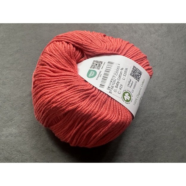 ORGANIC BABY COTTON Gazzal- 100% organic cotton, 50gr/ 115m, Nr 419 1