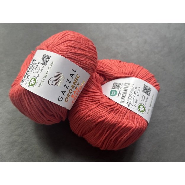 ORGANIC BABY COTTON Gazzal- 100% organic cotton, 50gr/ 115m, Nr 419 2