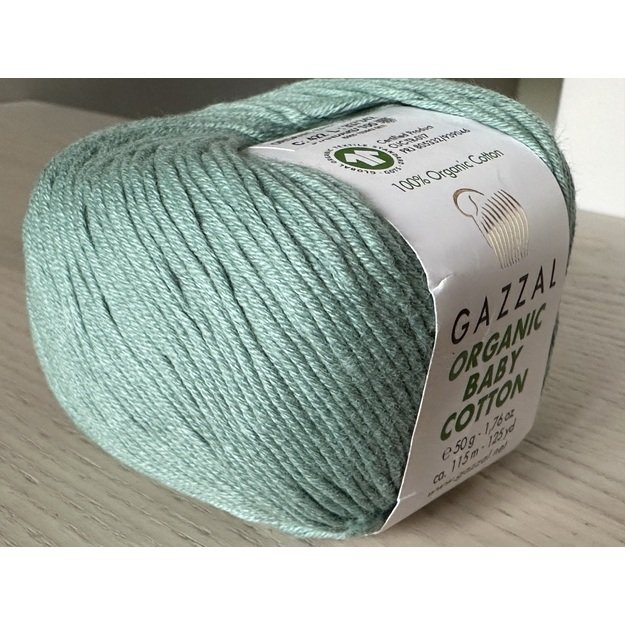 ORGANIC BABY COTTON Gazzal- 100% organic cotton, 50gr/ 115m, Nr 422