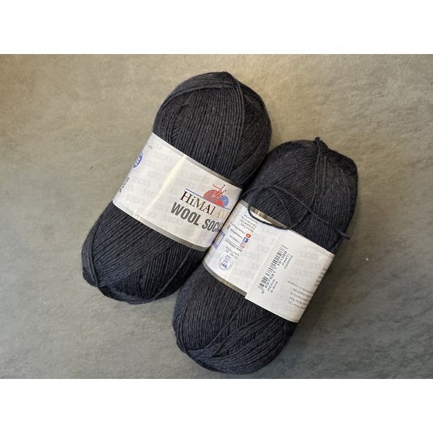 HIMALAYA WOOL SOCKS- 75% superwash merino, 25% polyamide, 100gr/ 400m, Nr S-835