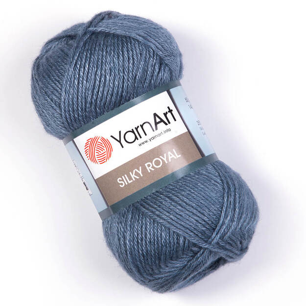 SILKY ROYAL YarnArt- 35% Silk Rayon, 65% Merino wool, 50gr/ 140m, Nr 431