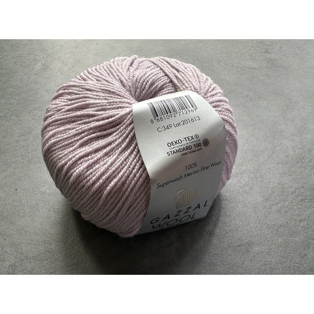 WOOL 175 Gazzal- 100% superwash merino fine wool, 50gr/ 175m, Nr. 349