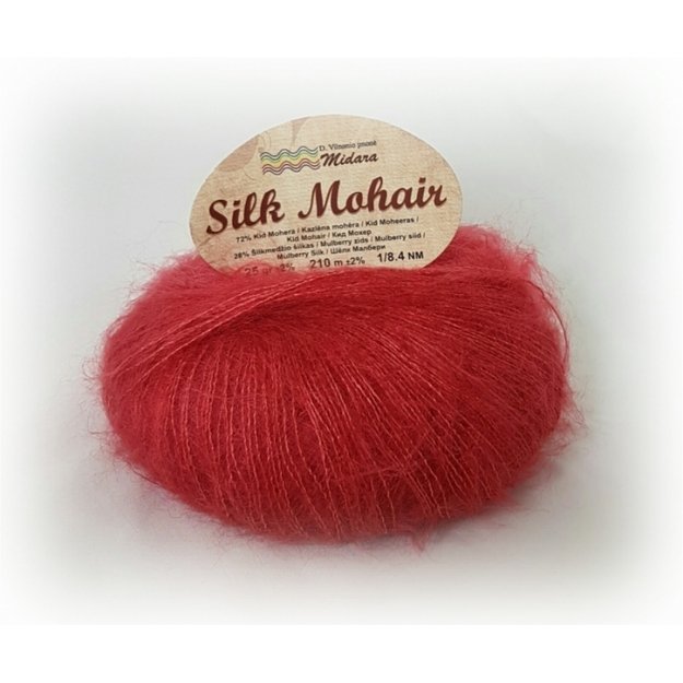 SILK MOHAIR- 72% Kid Mohair, 28% Mulberry Silk, 25gr/ 210m, Nr S-150