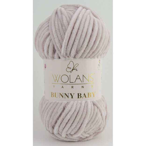 WOLANS BUNNY BABY-100% super-soft polyester, 100 gr/ 120 m, Nr 24