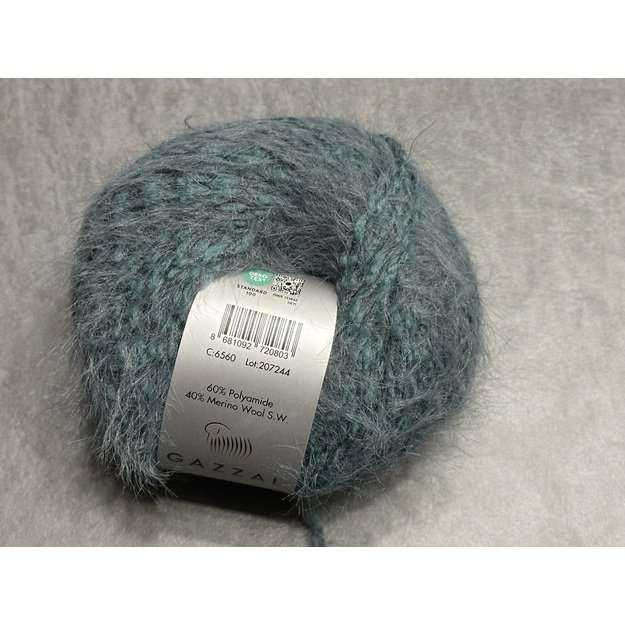 TEDDY Gazzal- 60% Polyamide, 40% Merino wool, 50gr/ 150m, Nr 6560