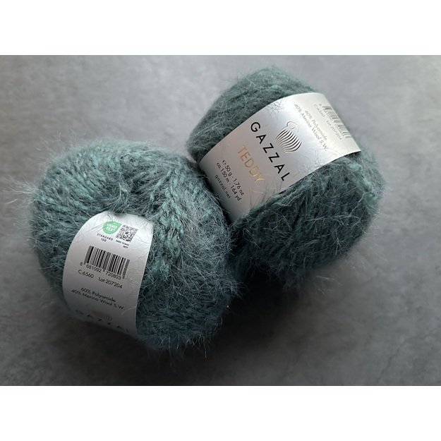 TEDDY Gazzal- 60% Polyamide, 40% Merino wool, 50gr/ 150m, Nr 6560