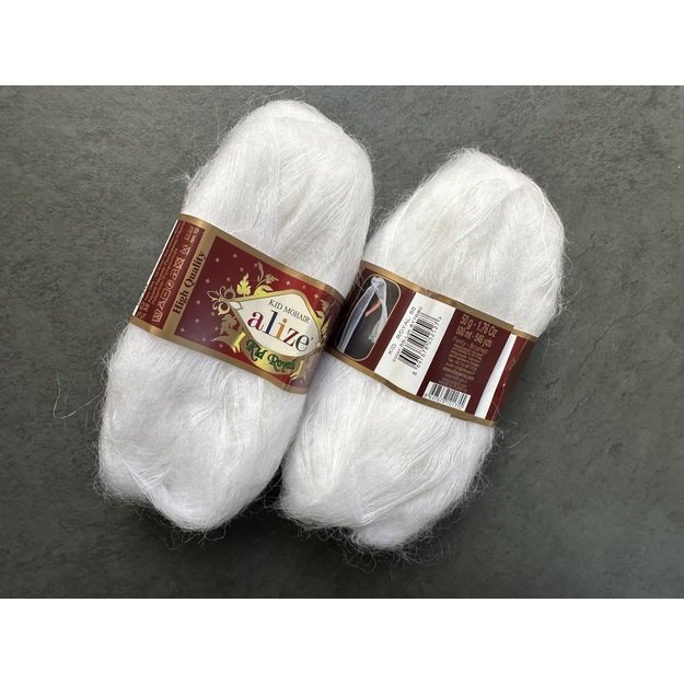 KID ROYAL Kid Mohair Alize- 62% Kid Mohair, 38% Polyamide, 50gr/ 500m, Nr 55