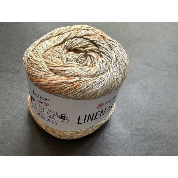 LINEN SOFT YarnArt- 30% Linen, 36% viscose, 34% cotton, 100gr/ 272m, Nr 7403