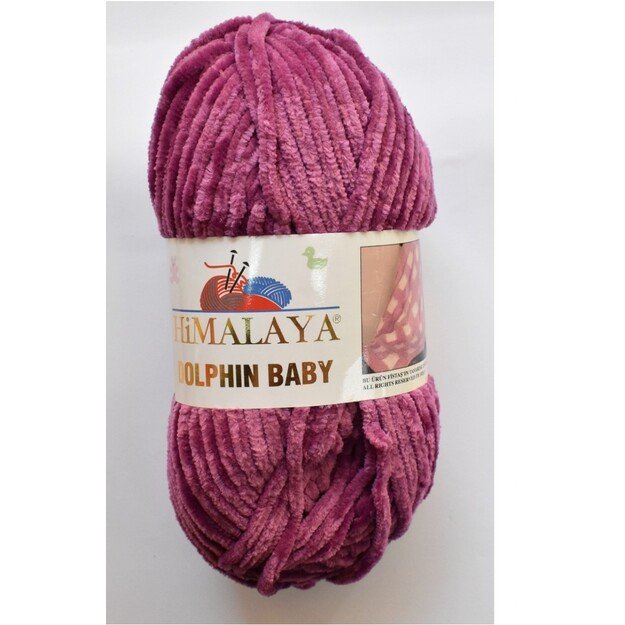 HIMALAYA Dolphin Baby 100% mikropoliesteris 100 gr / 120 m, Nr 80338