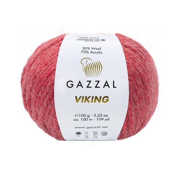 VIKING Gazzal - 70% Acrylic, 30% Wool, 100gr/ 100m, Nr 4021