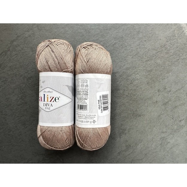 DIVA FINE- 100% Microfiber Akrilik, 100gr/ 600m, Nr 167