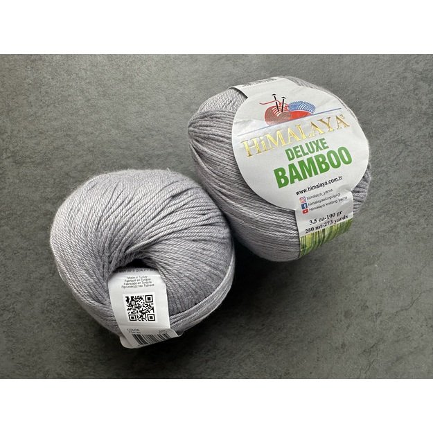 BAMBOO DELUXE Himalaya -60% bamboo, 40% cotton, 100gr/ 250m, Nr 124-36