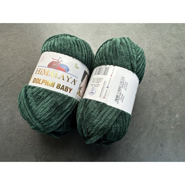 HIMALAYA Dolphin Baby 100% mikropoliesteris 100 gr / 120 m, Nr 80362 1