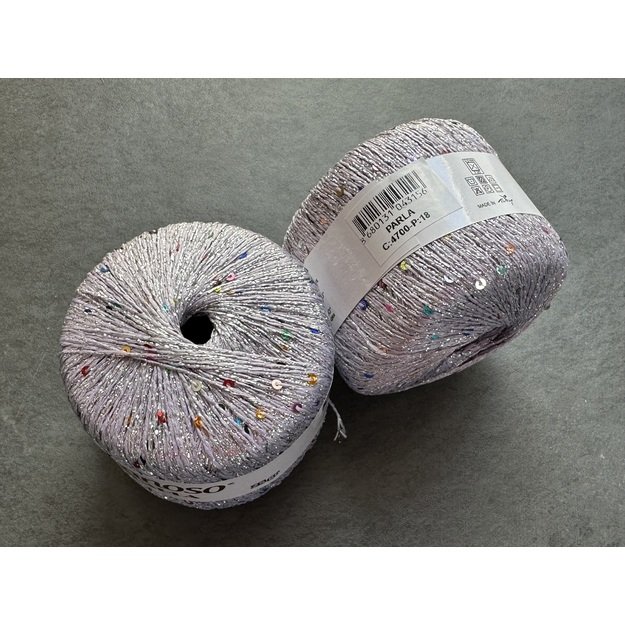 PARLA Lanoso - 75 % Glitter Yarn, 25% Payette Sim , 217 m / 25 Gr, Nr 4700