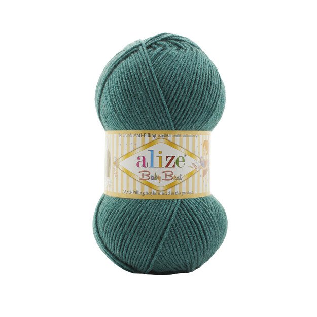 BABY BEST Alize- 90% Acrylic Anti- Pilling, 10% Bamboo, 100gr/ 240m, Nr 847