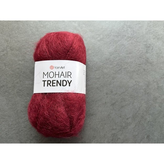 MOHAIR TRENDY YarnArt- 50% mohair, 50% acrylic, 100gr/ 220m, Nr 109