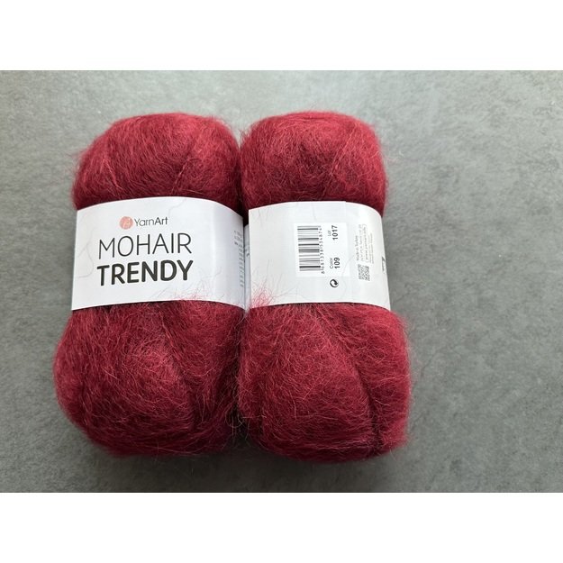 MOHAIR TRENDY YarnArt- 50% mohair, 50% acrylic, 100gr/ 220m, Nr 109