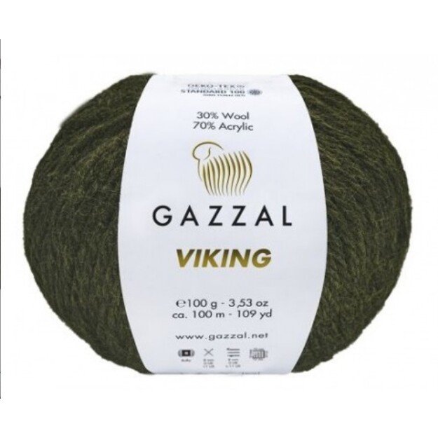 VIKING Gazzal - 70% Acrylic, 30% Wool, 100gr/ 100m, Nr 4010