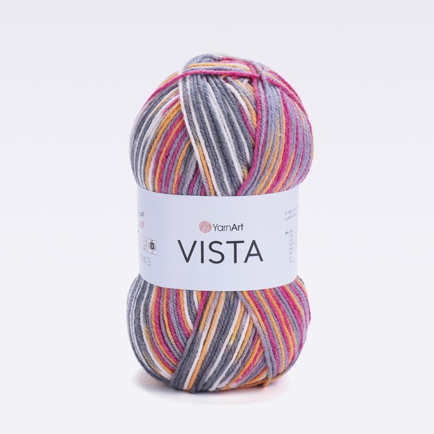 VISTA YarnArt - 25% wool,  75% acrylic, 100gr/ 280m Nr 5315