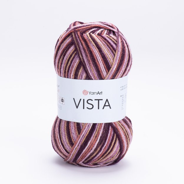 VISTA YarnArt - 25% wool,  75% acrylic, 100gr/ 280m Nr 5307