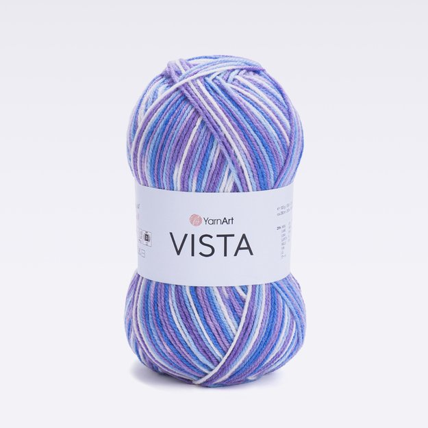 VISTA YarnArt - 25% wool,  75% acrylic, 100gr/ 280m Nr 5312