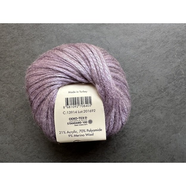 ROCK N ROLL- 9% merino wool, 21% acryli, 70% polyamide, 50gr/ 115m, Nr 13914