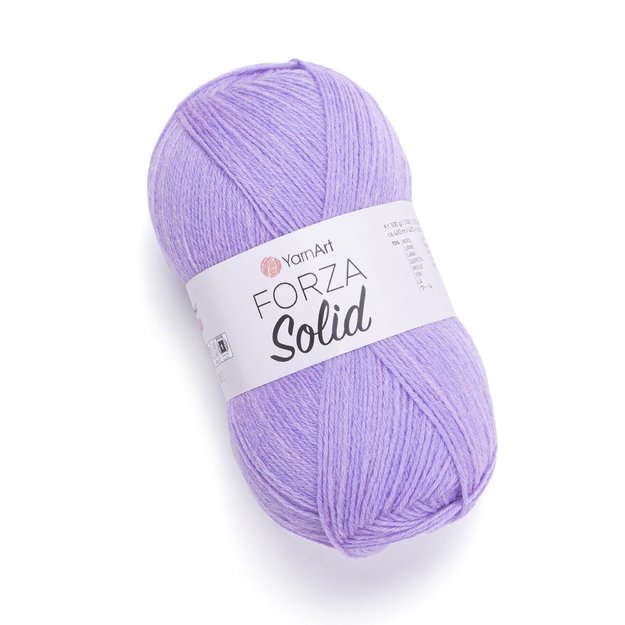 FORZA SOLID- 75% wool, 25% polyamide, 100gr/ 420m, Nr 4638