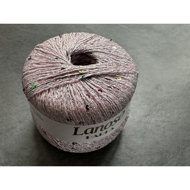 PARLA Lanoso - 75 % Glitter Yarn, 25% Payette Sim , 217 m / 25 Gr, Nr 3100