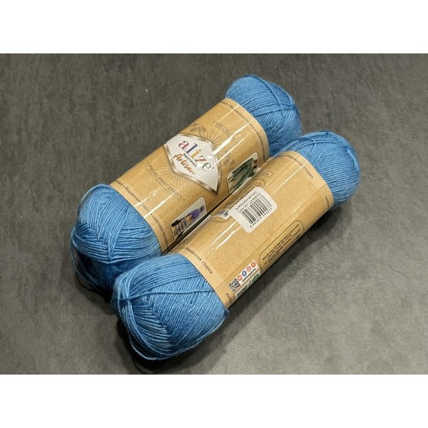 ARTISAN Superwash Alize- 75% SW Wool, 25% Polyamide, 100gr/ 420m, Nr 957