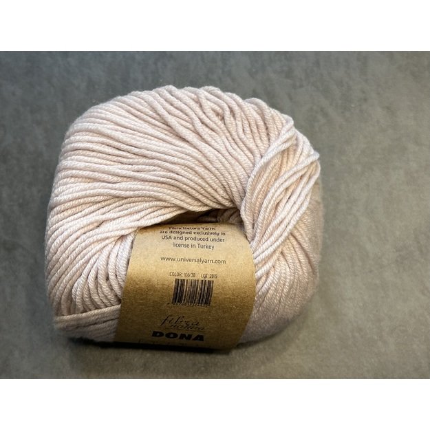 DONA Fibra Natura- 100% Superwash Extra fine merino, 50gr/ 115m, Nr 106-38