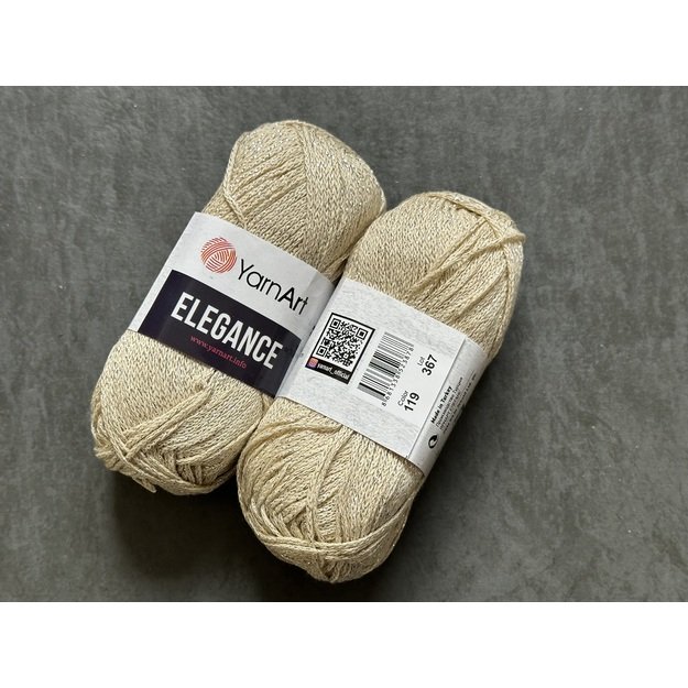 ELEGANCE YarnArt- 88% Cotton, 12% Metallic, 50gr/ 130m, Nr 119